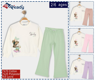 Komplet Little Girl 2-6