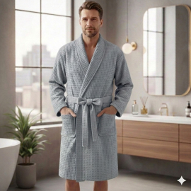 Kucni mantil Wafl  S-XXXL